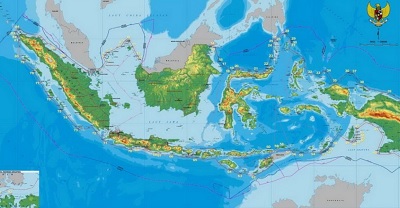 Kondisi Geografis Pulau Jawa, Sumatera, Kalimantan, Sulawesi dan Bali Berdasarkan Peta